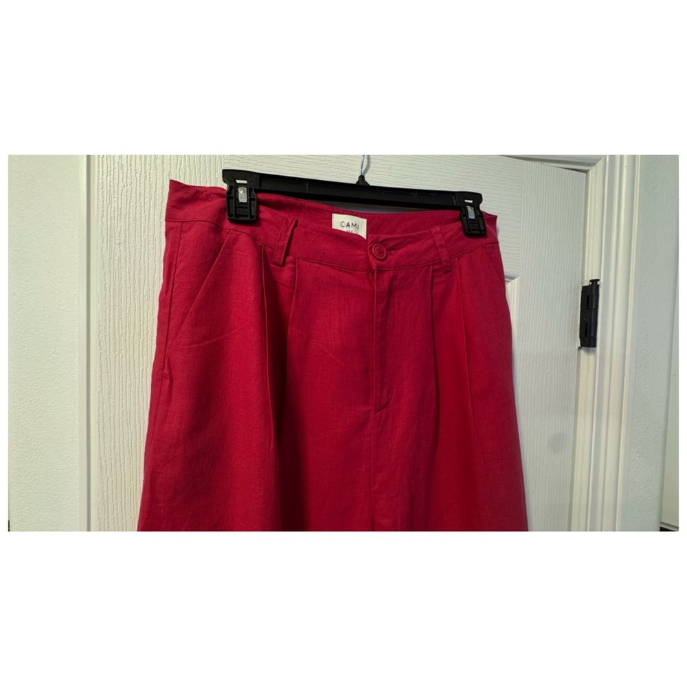 CAMI NYC the Rylie Pant in Raspberry - Picture 6 of 16